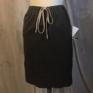 Rick Owens DRKSHDW short pillar skirt